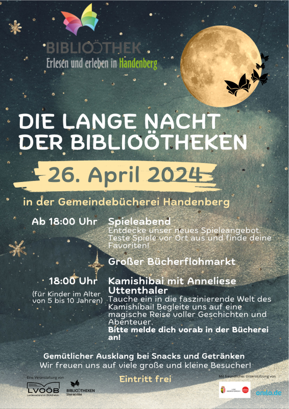 Lange Nacht der Biblioötheken